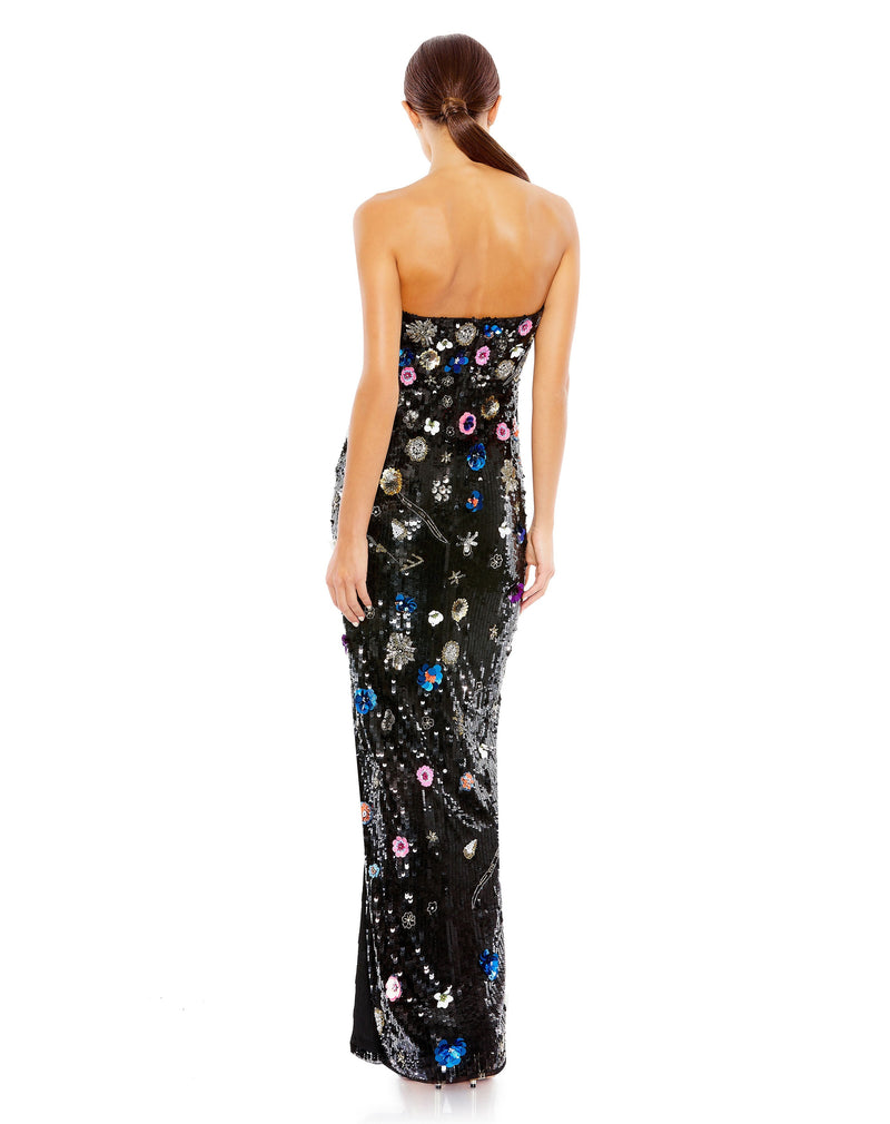 Mac Duggal 93695-BlackMulti-BK