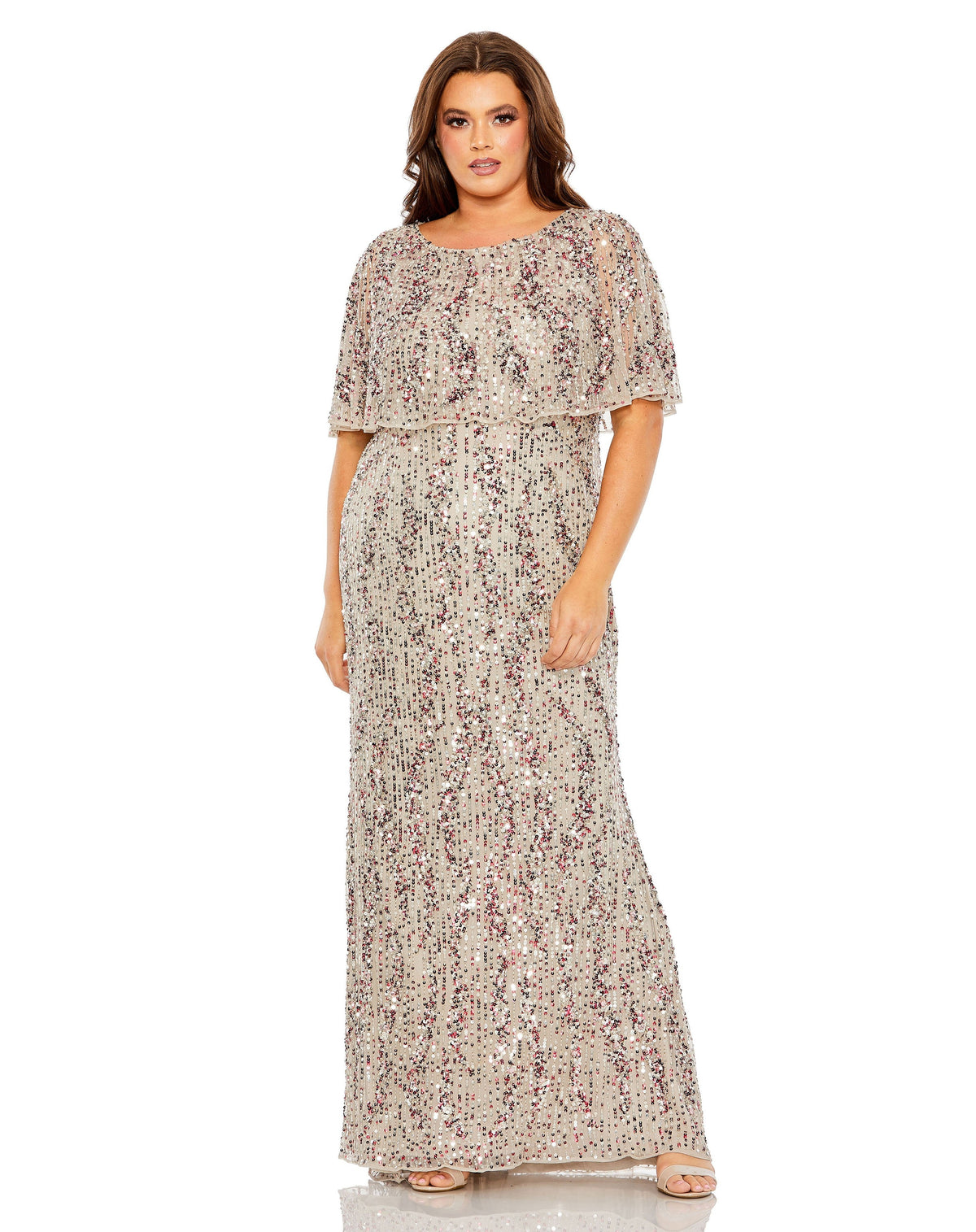 Mac Duggal 93867-Taupe-AB