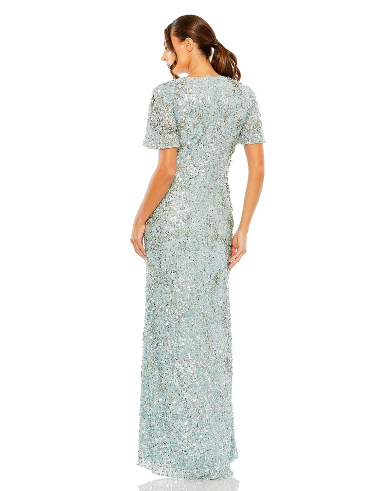 Mac Duggal 93932-FrenchBlue-BK