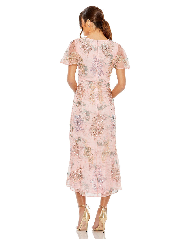 Mac Duggal 93949-Rose-BK