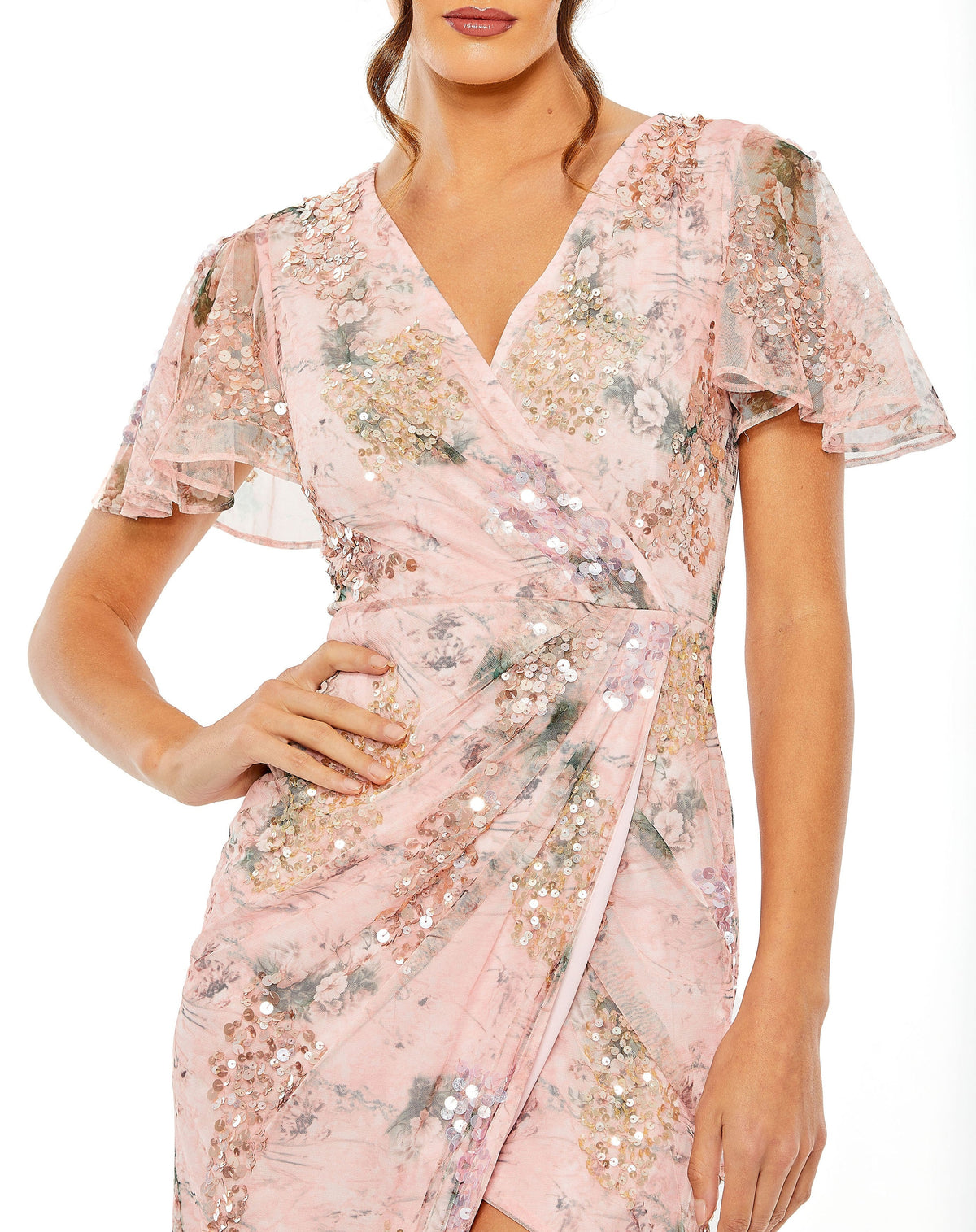 Mac Duggal 93949-Rose-CL