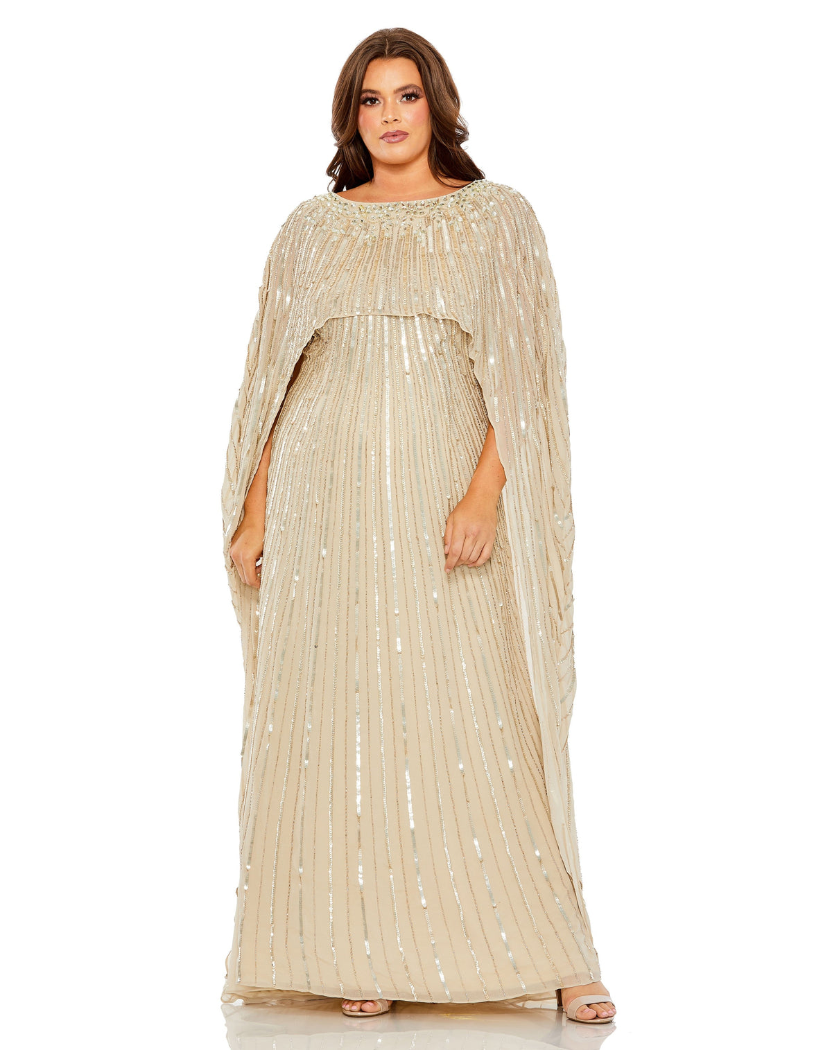 Mac Duggal 93993-Champagne-AB