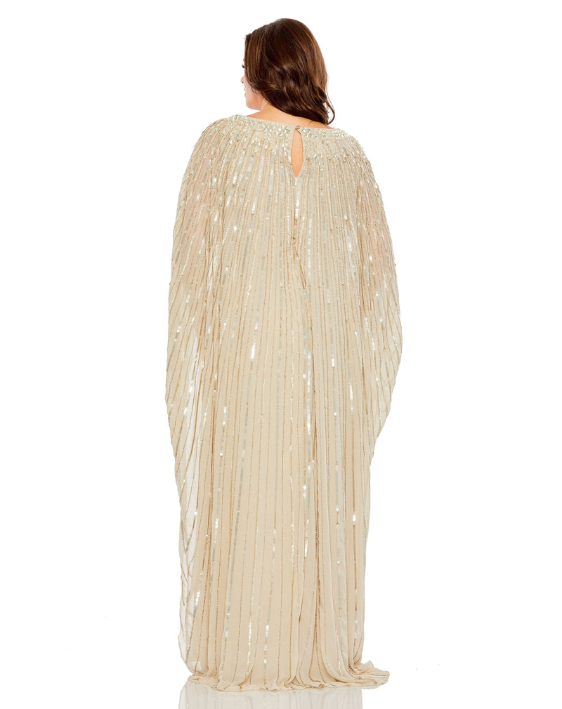 Mac Duggal 93993-Champagne-BK