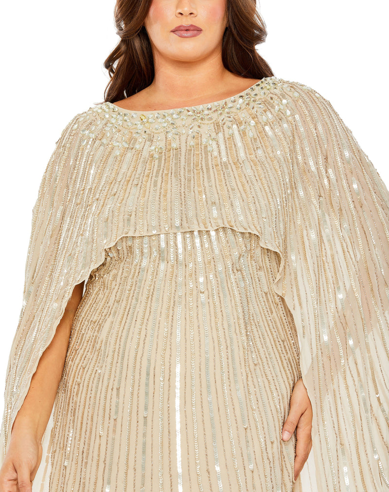 Mac Duggal 93993-Champagne-CL
