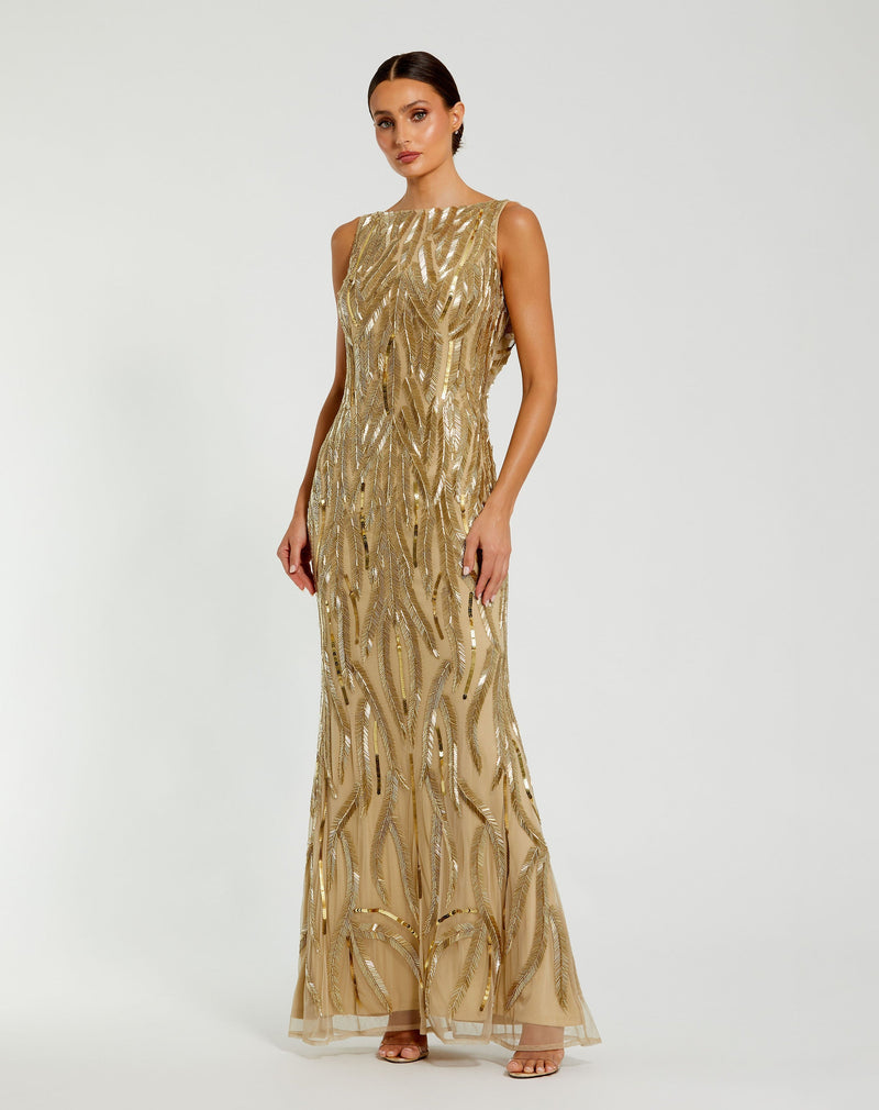 Mac Duggal 94146-Gold-AB