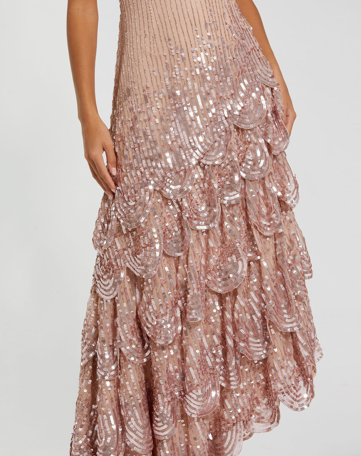 Mac Duggal 94195-AntiqueRose-CL