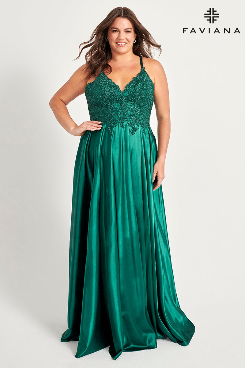 Faviana 9498_EMERALD_FRONT