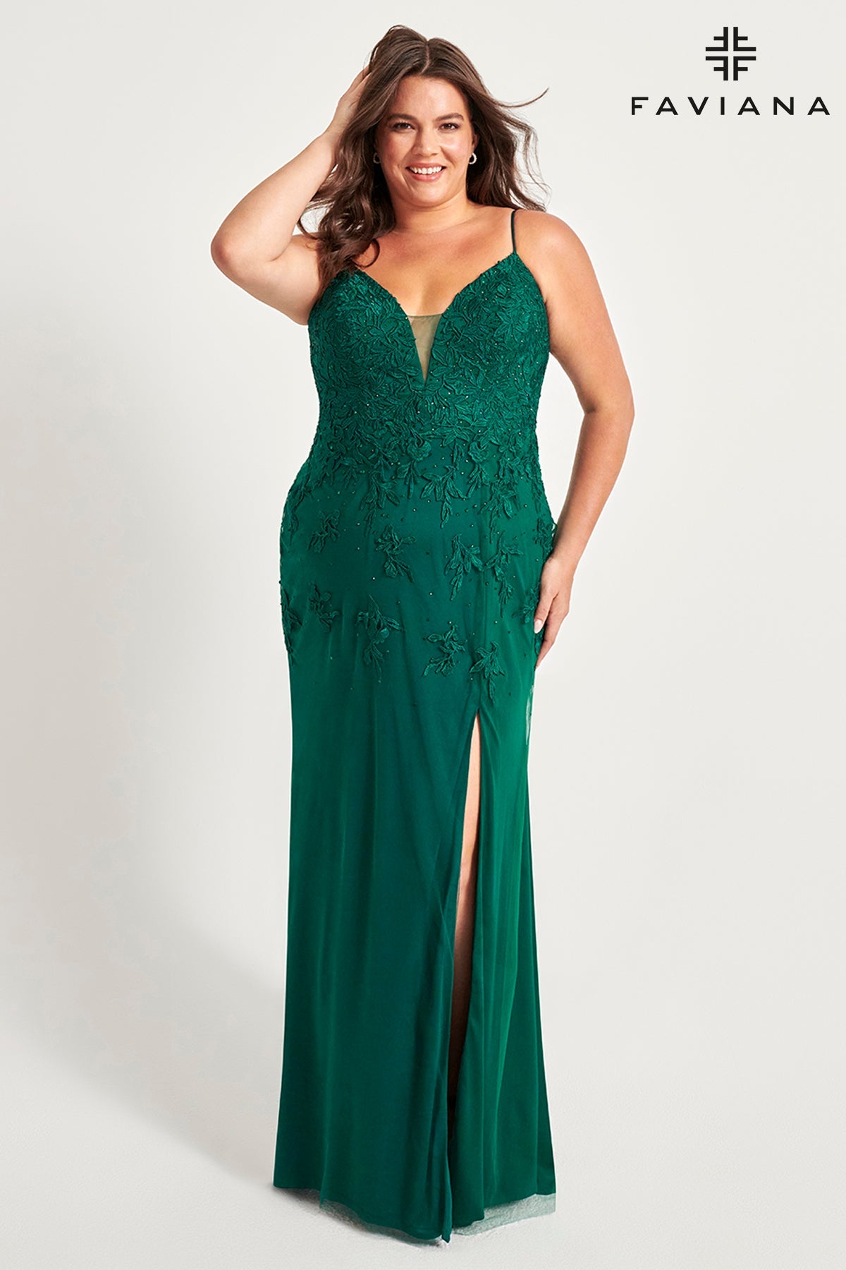 Faviana 9539_ForestGreen_Alt