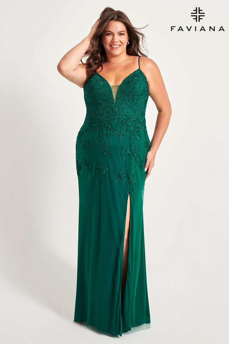 Faviana 9539_ForestGreen_Alt