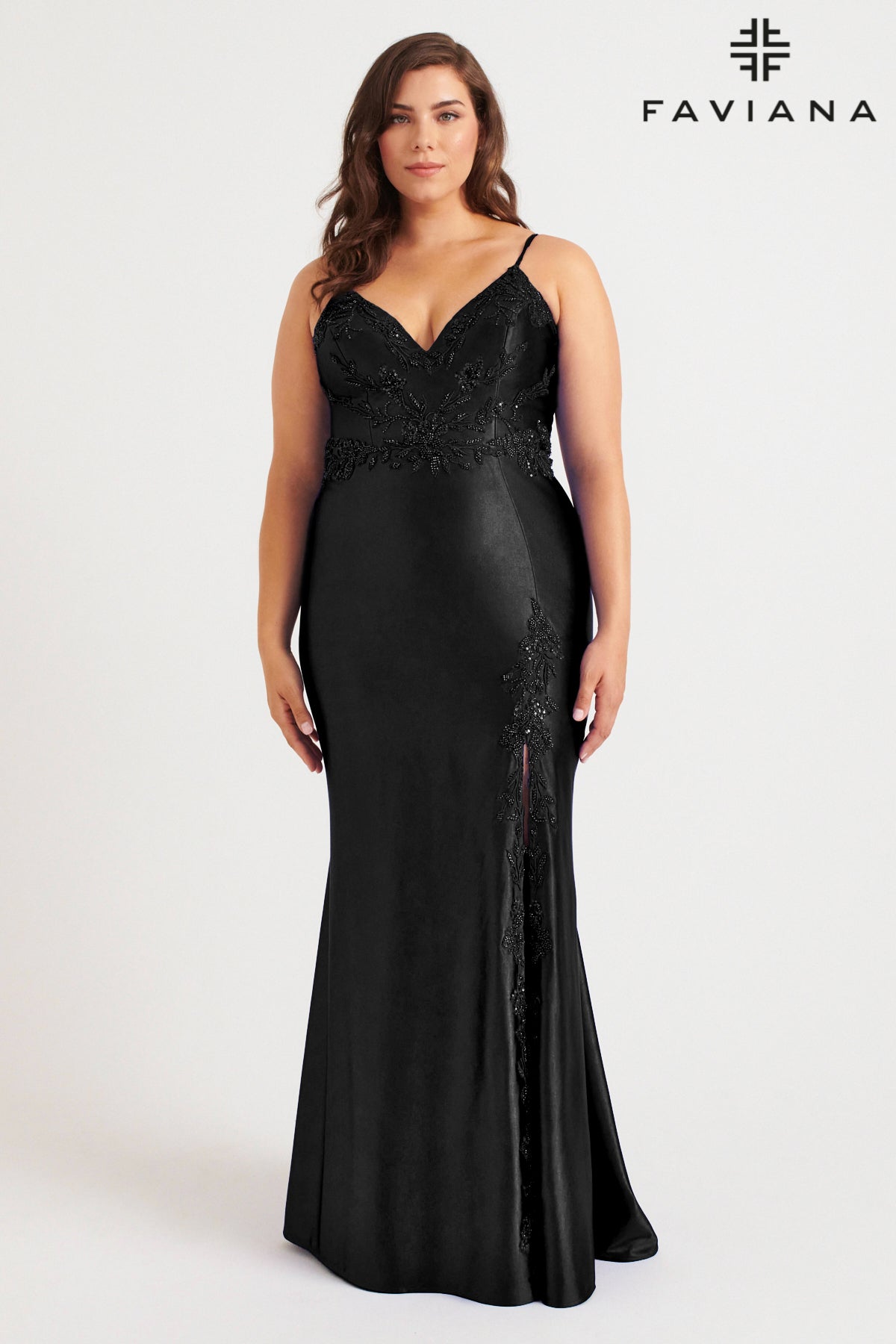 Faviana 9562_BLACK_FRONT