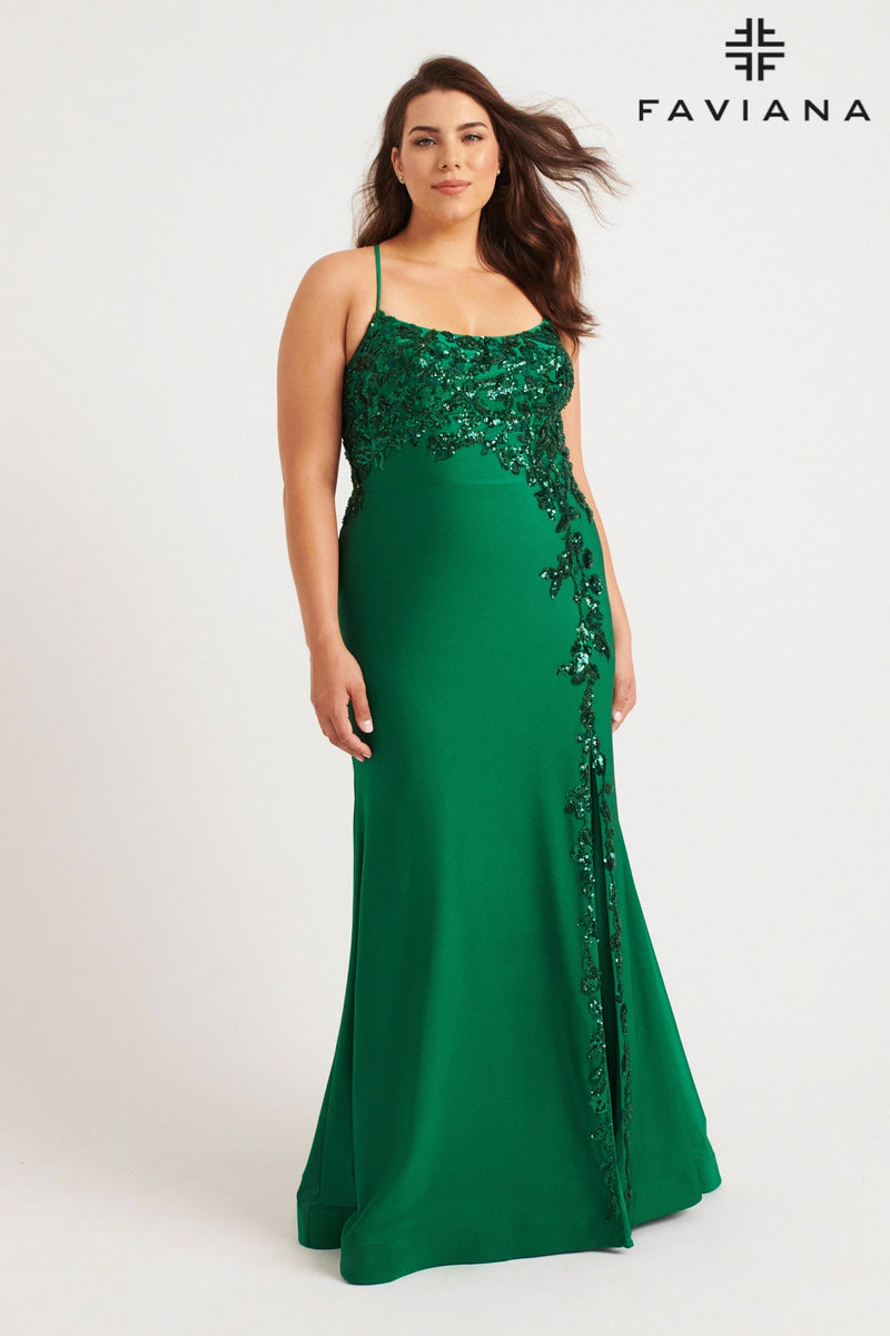 Faviana 9570_DARK_EMERALD_ALT