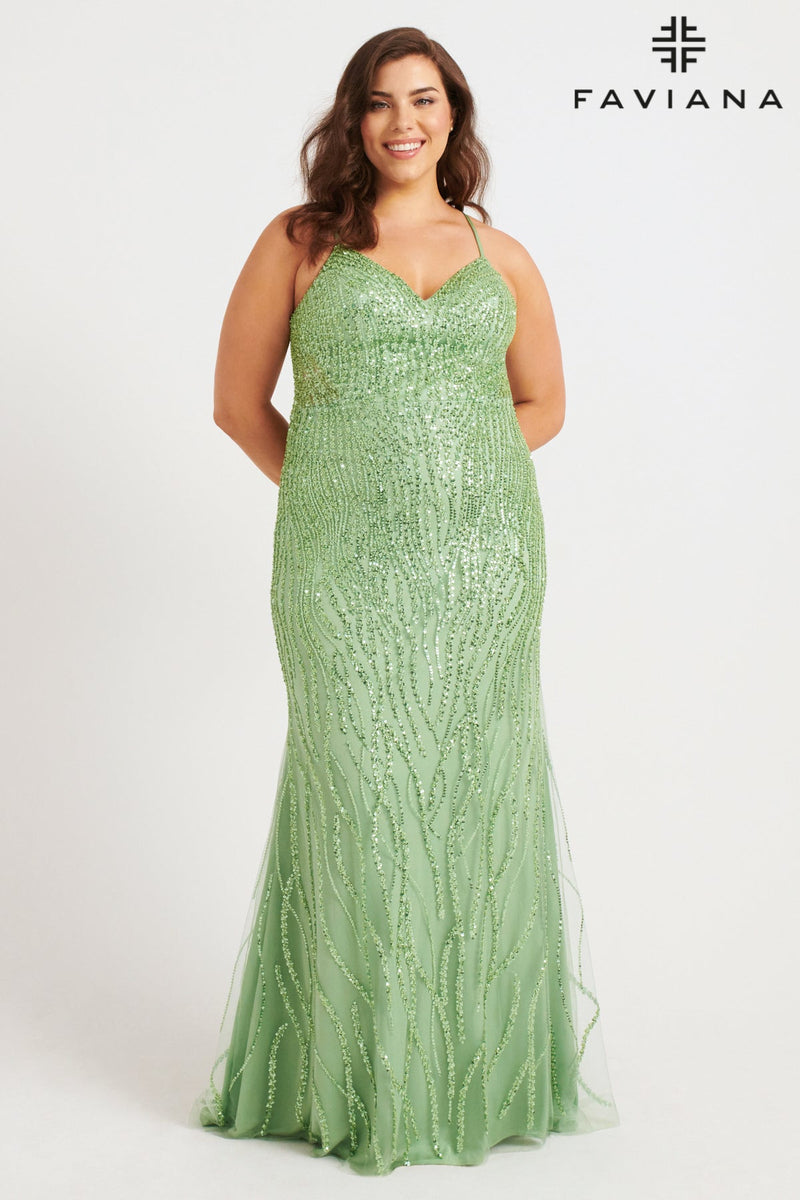 Faviana 9572_SAGE_FRONT