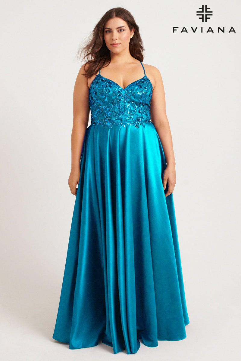 Faviana 9578_AQUA_FRONT