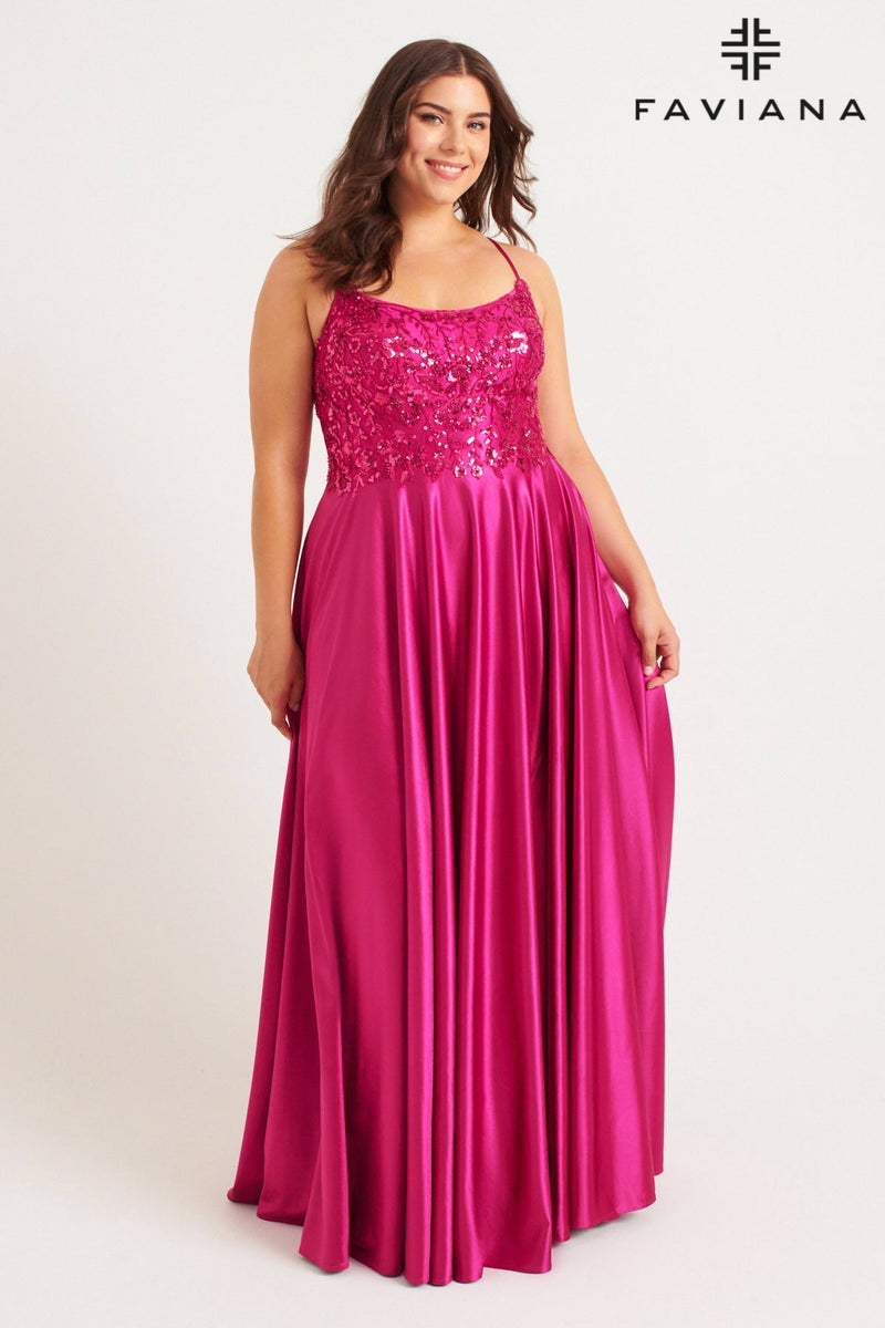 Faviana 9582_RASPBERRY_FRONT