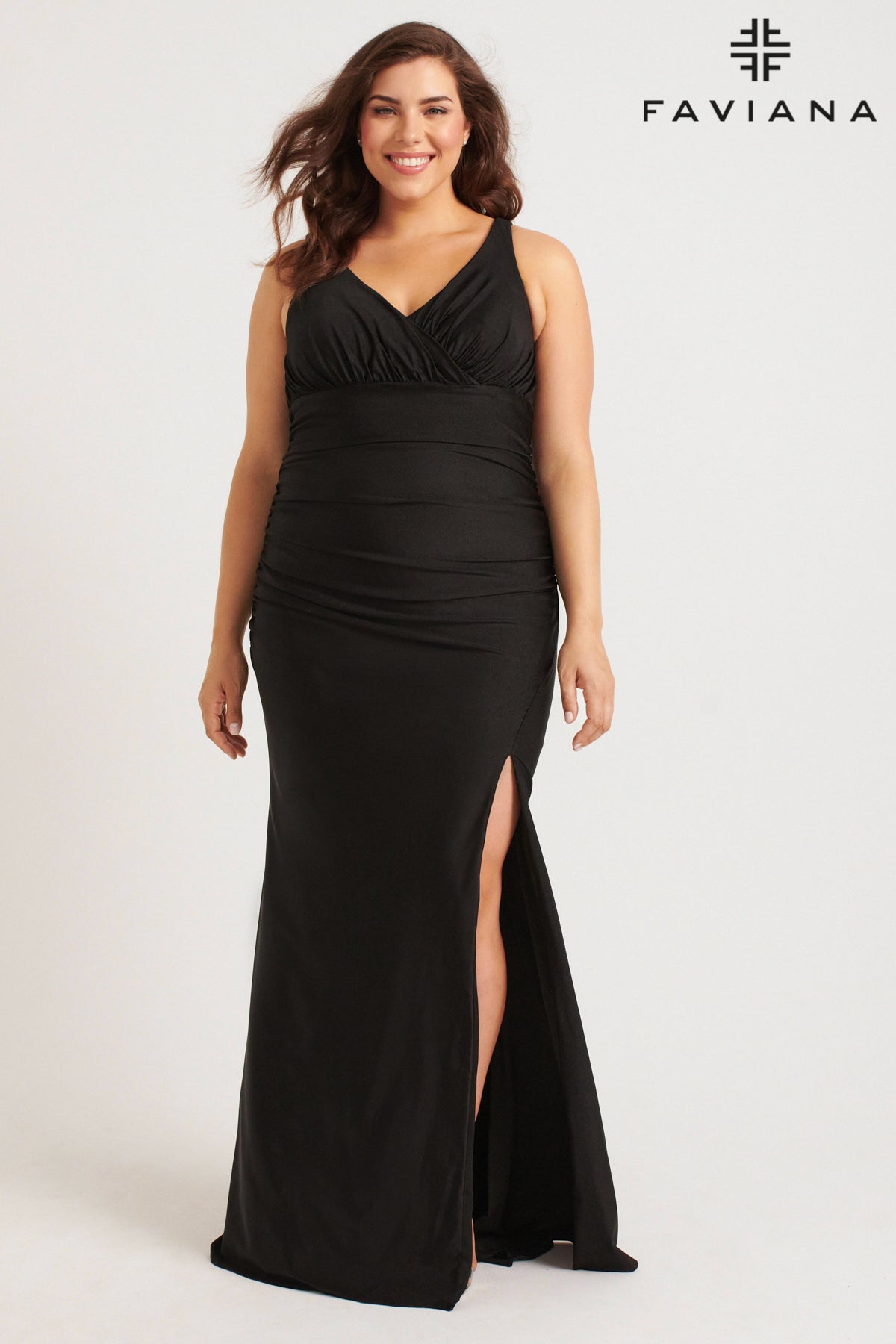 Faviana 9584_BLACK_FRONT