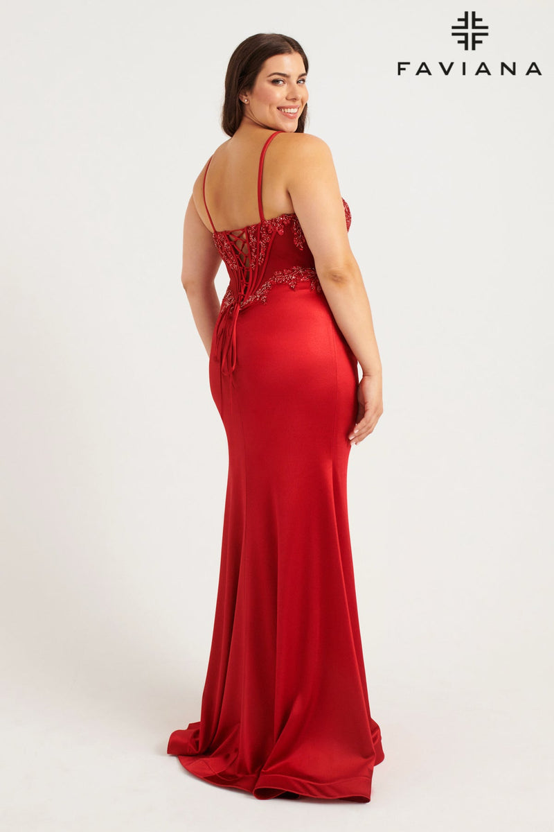 Faviana 9592_RED_BACK