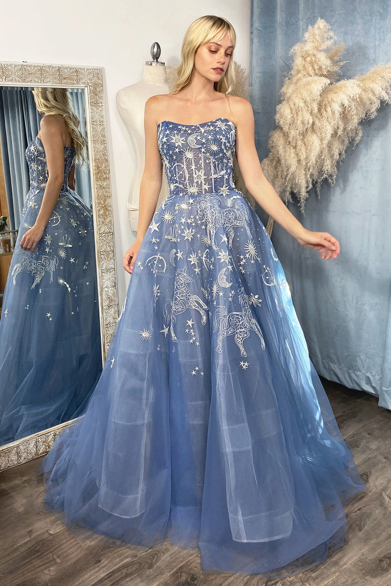Andrea & Leo Couture A0890_dustyblue