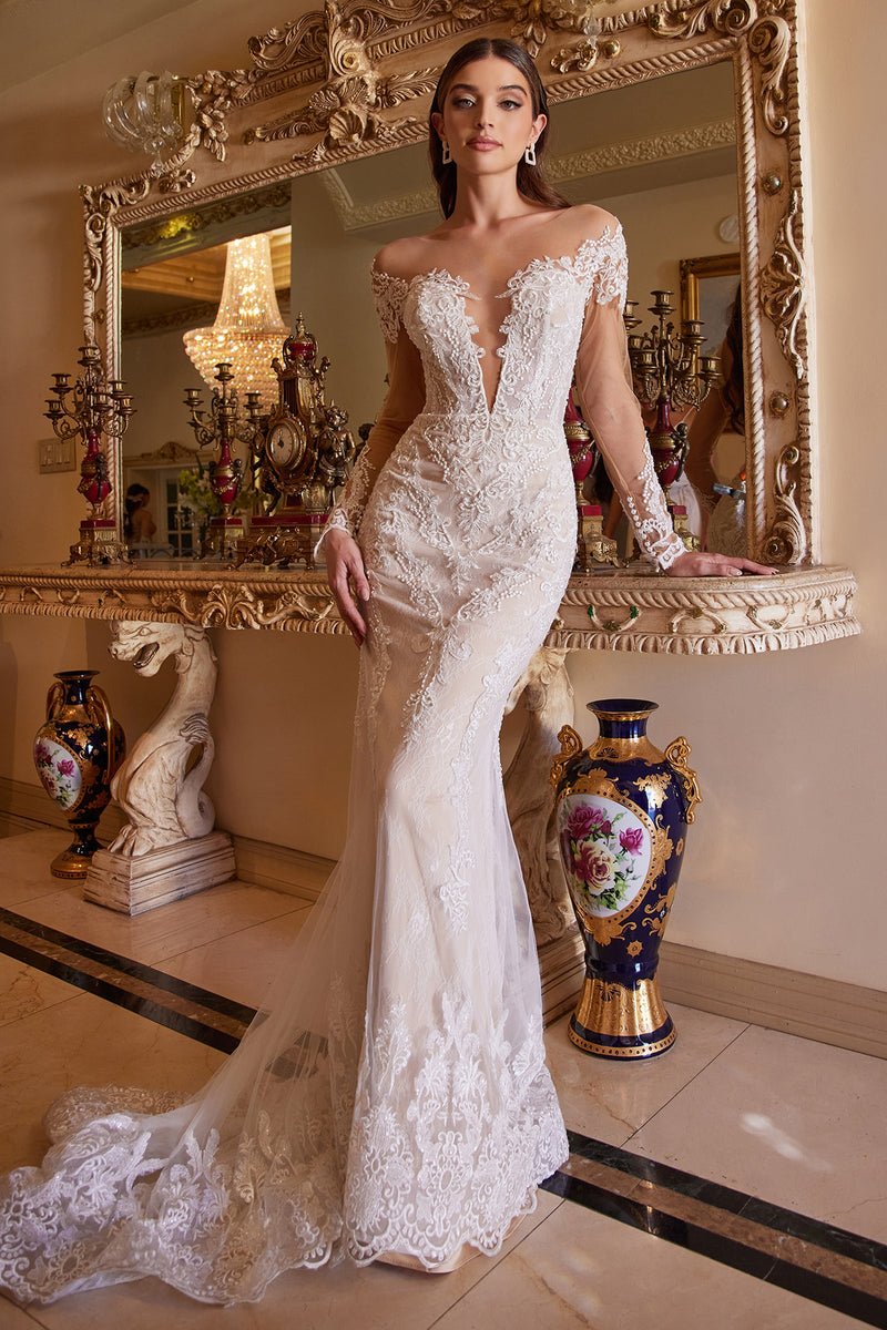 Andrea & Leo Couture A1022_OFF_WHITE_FRONT