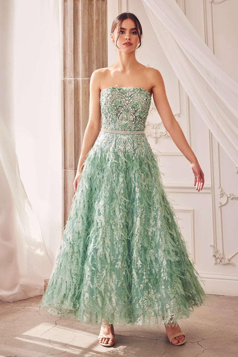 Andrea & Leo Couture A1226_SAGE_FRONT