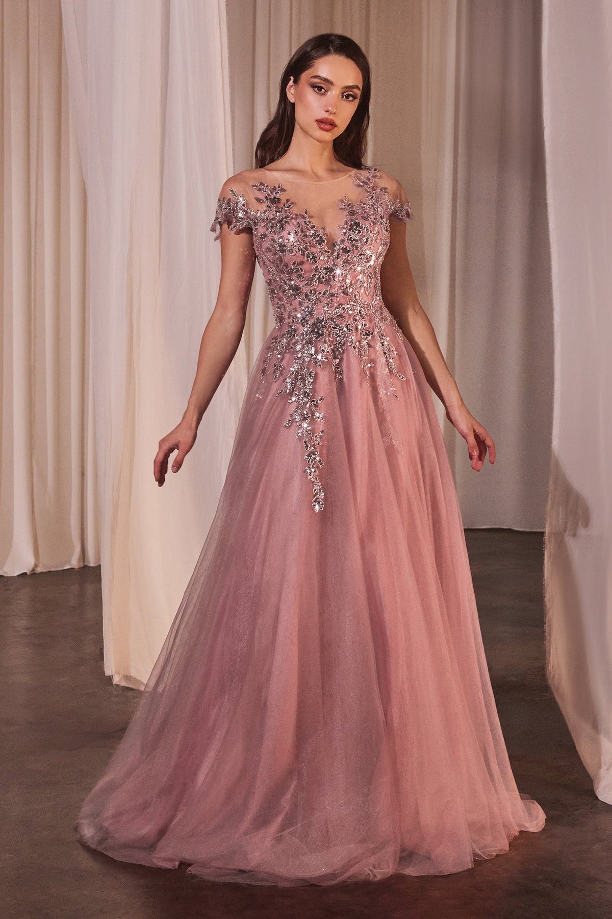Andrea & Leo Couture A1350_DUSTYROSE