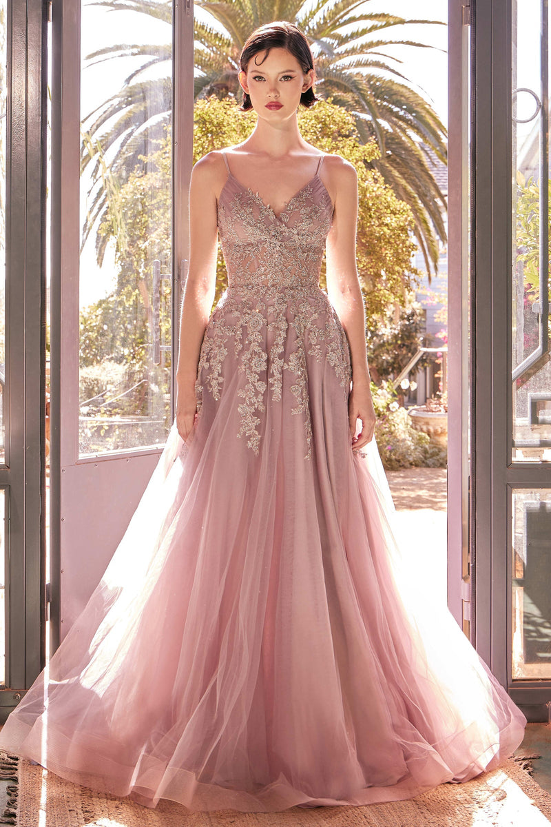 Andrea & Leo Couture A1416_DUSTY--ROSE_front