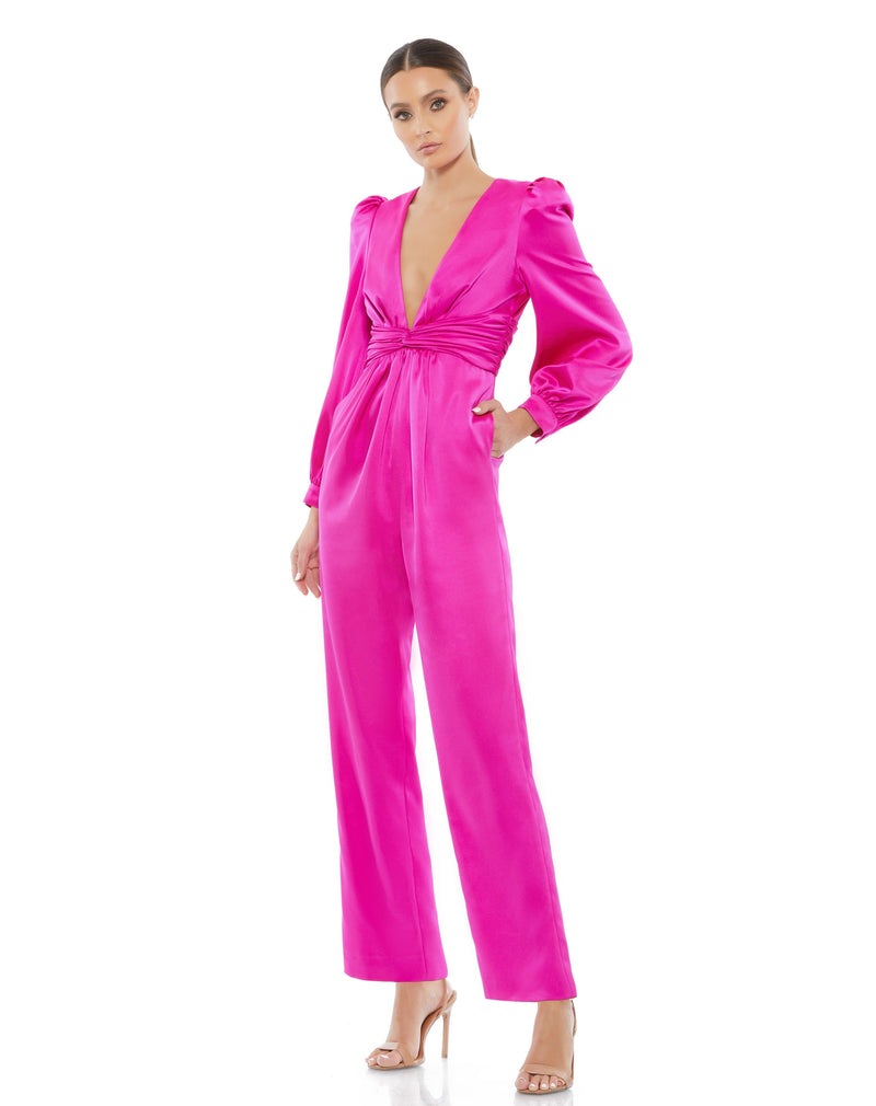 Mac Duggal A2647-Fuchsia-AB