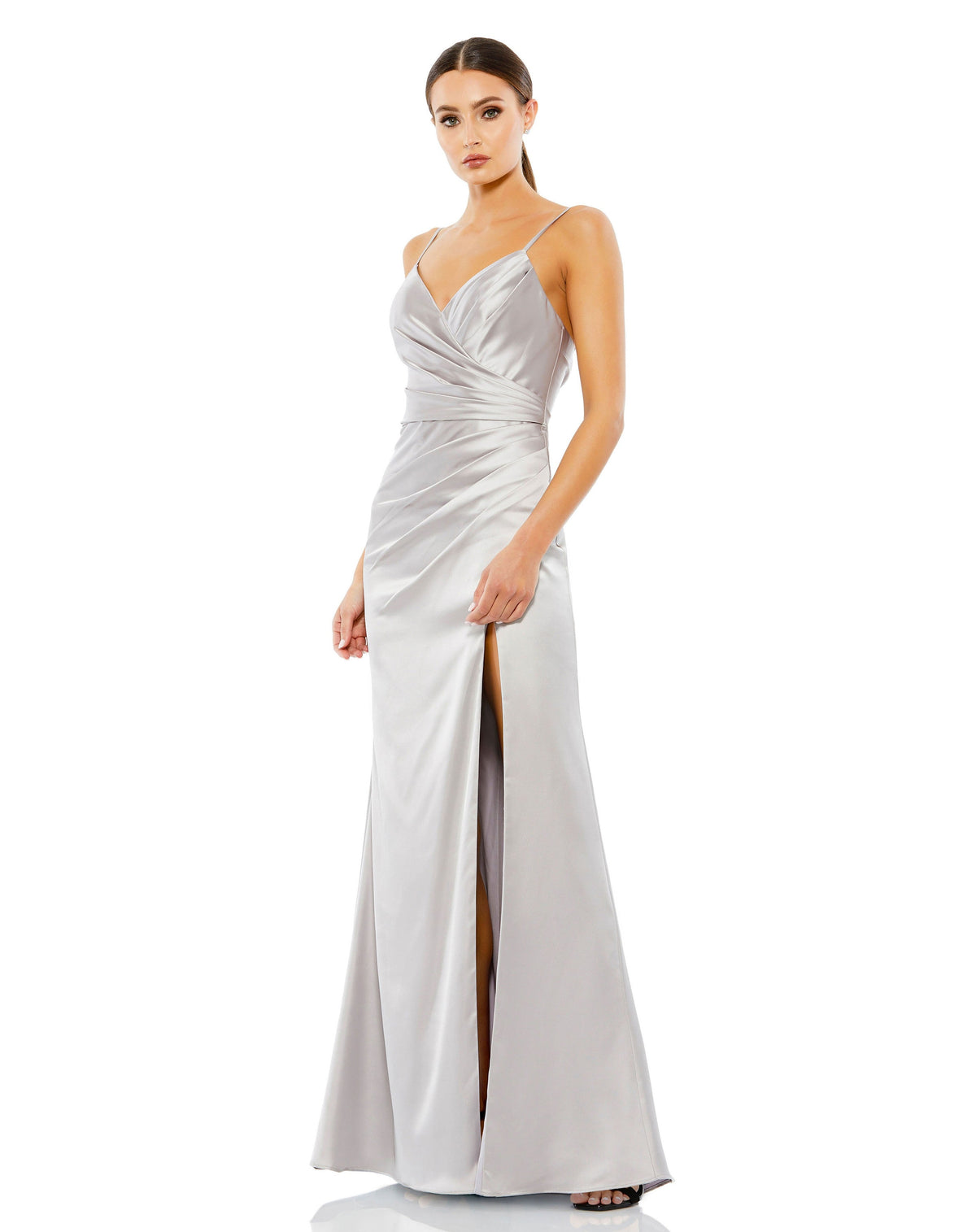 Mac Duggal A26585-Platinum-AB
