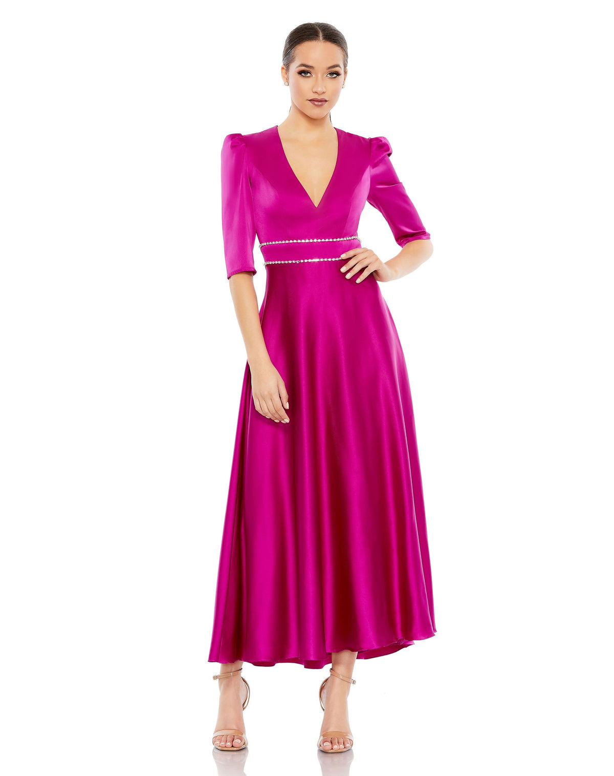 Mac Duggal A26923-Fuchsia-AB