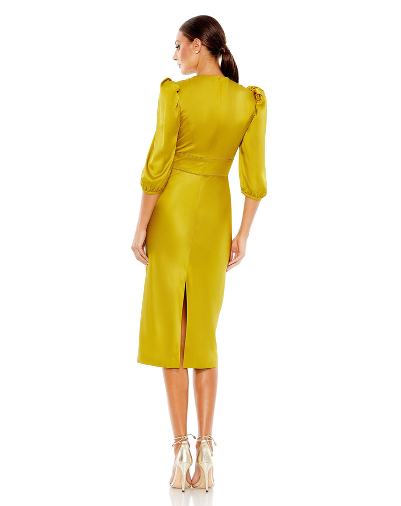 Mac Duggal A26927-Chartreuse-BK