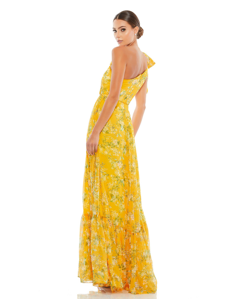 Mac Duggal A55427-YellowMulti-BK