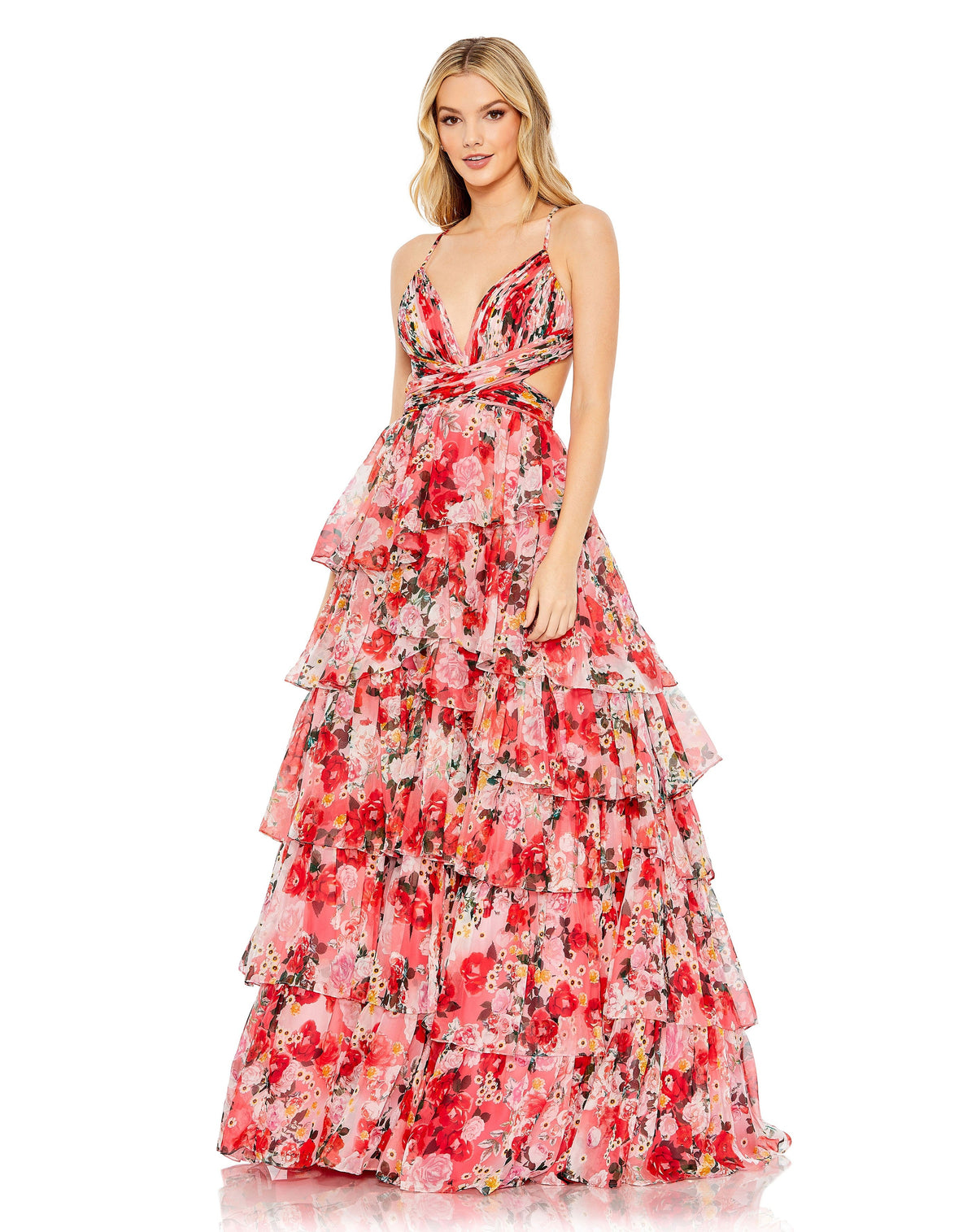 Mac Duggal A67985-PinkMulti-AB