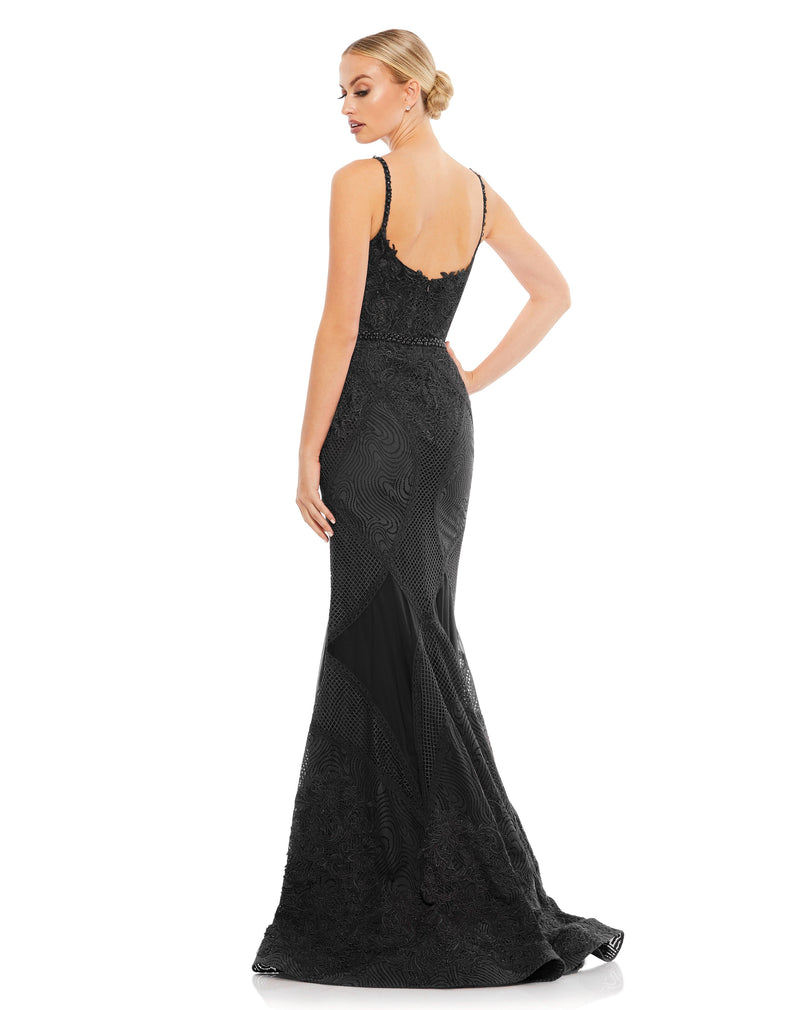 Mac Duggal A79082-Black-BK