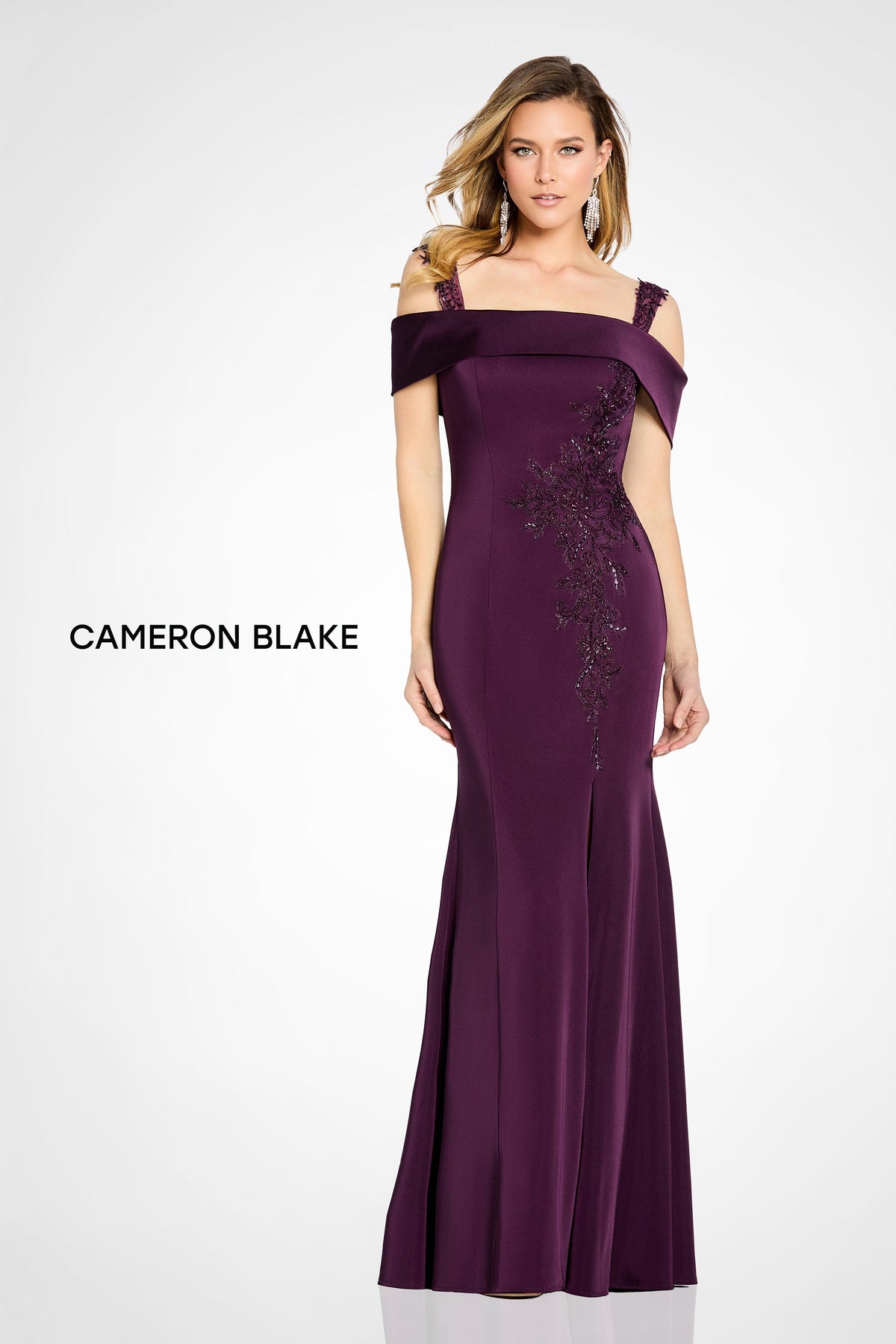 Cameron Blake CB115_EGGPLANT_FRONT