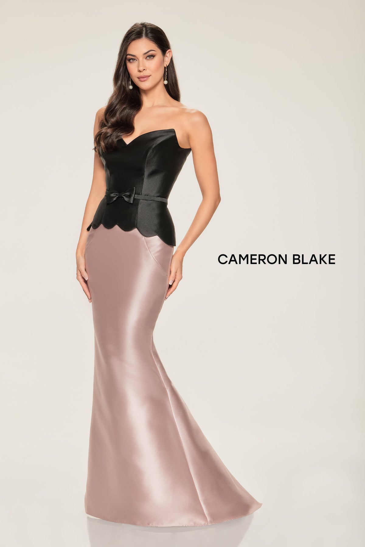 Cameron Blake CB206_BLACK_BLUSH_FRONT