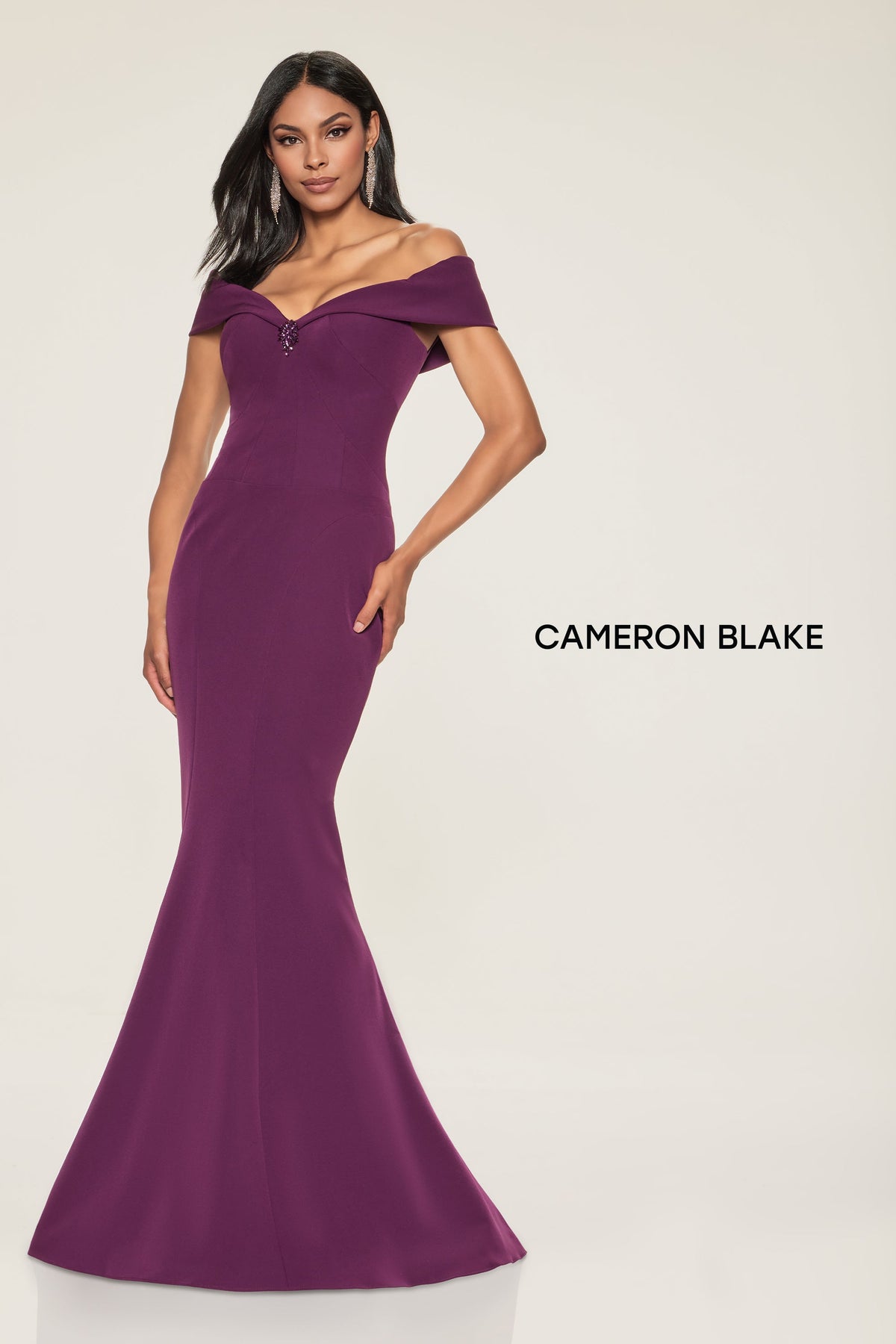 Cameron Blake CB212-aubergine-a