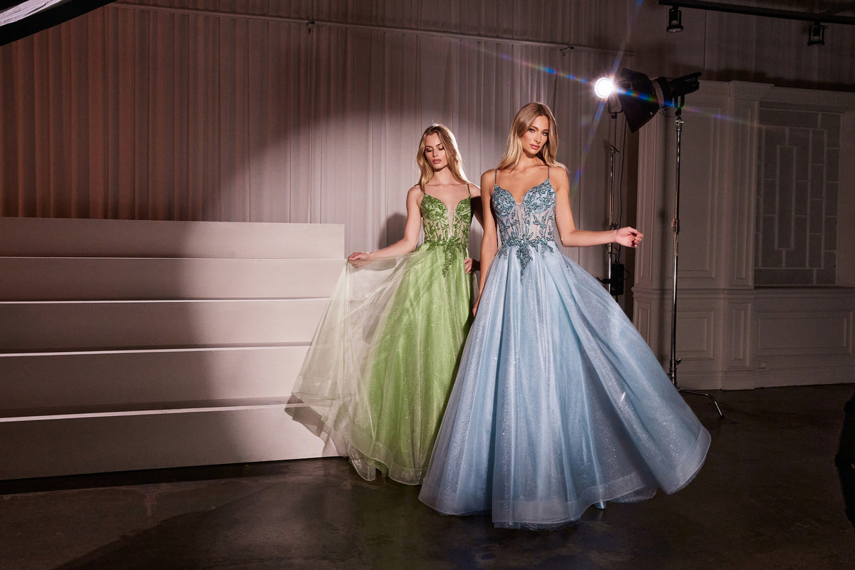 Ladivine by Cinderella Divine CC0881_LT--BLUE_GREENERY_1