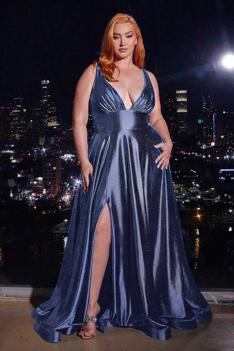 Ladivine by Cinderella Divine CC2349C_smokyblue