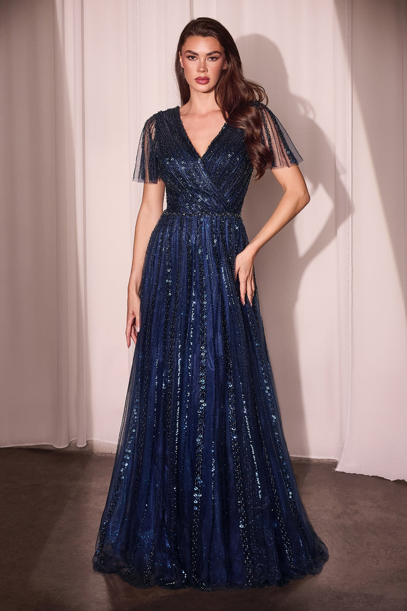 Ladivine by Cinderella Divine CD0241_NAVY_FRONT
