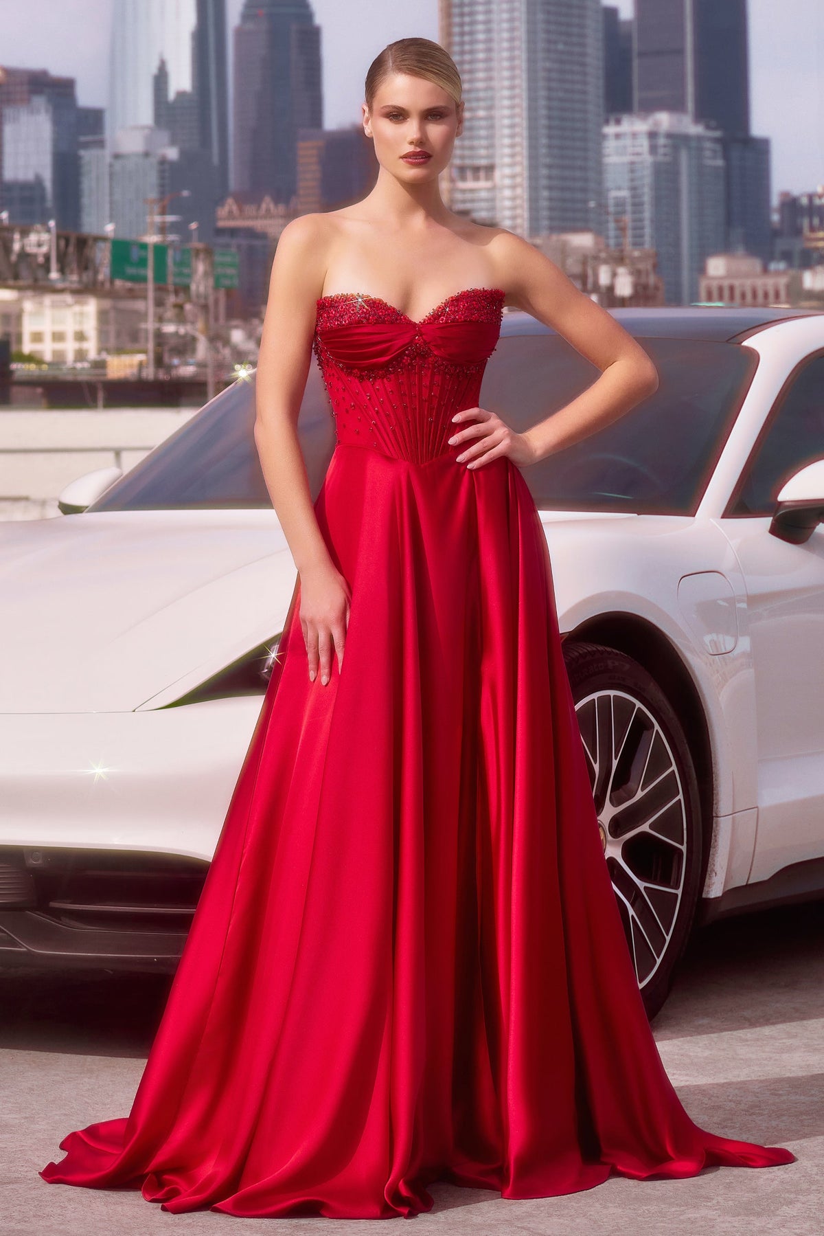 Ladivine by Cinderella Divine CD297_RED_FRONT