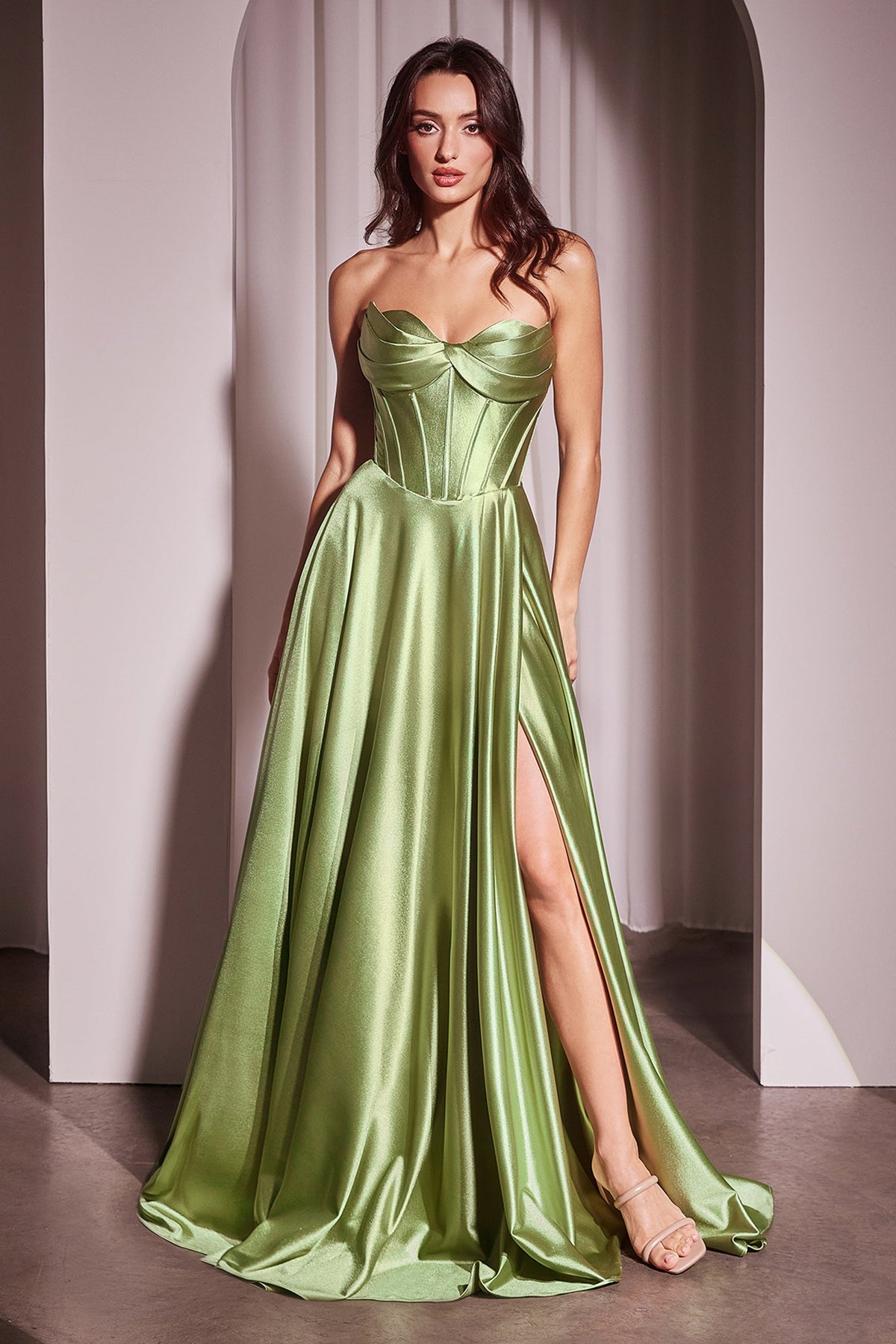 Ladivine by Cinderella Divine CD378_GREENERY_FRONT