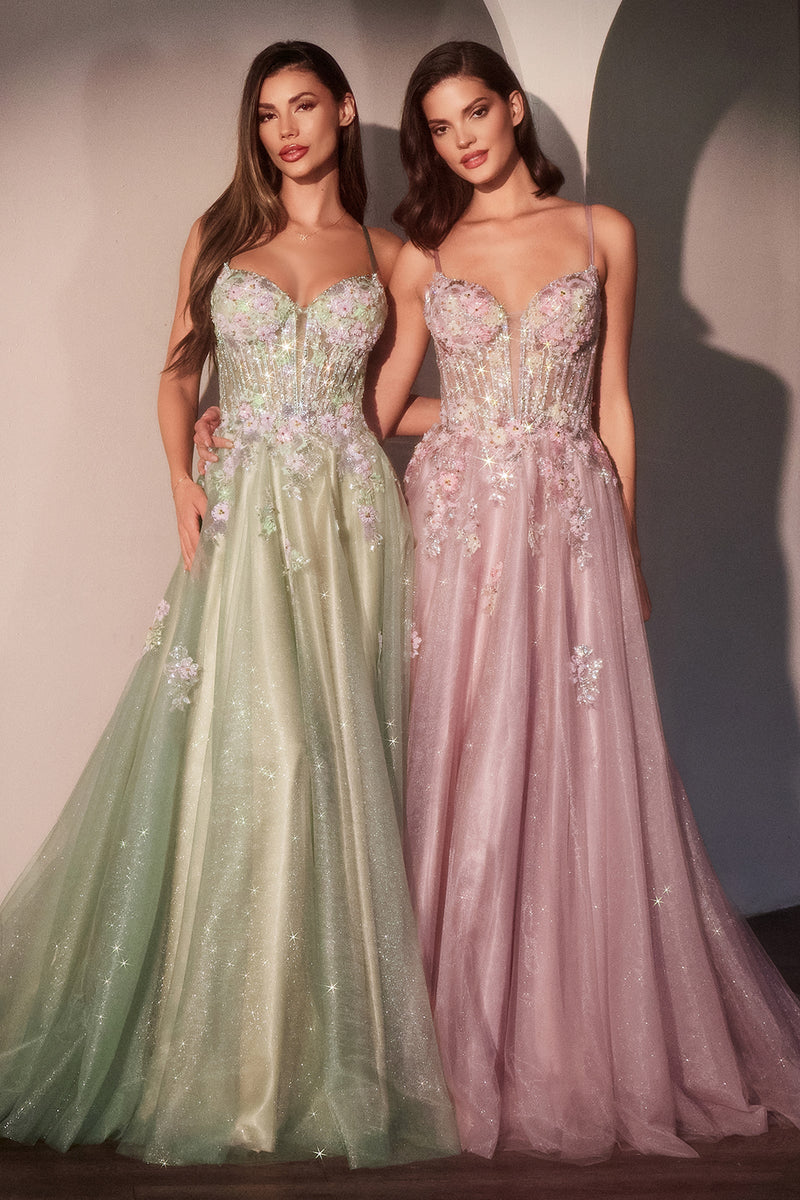 Ladivine by Cinderella Divine CD740_SAGE_FRONT
