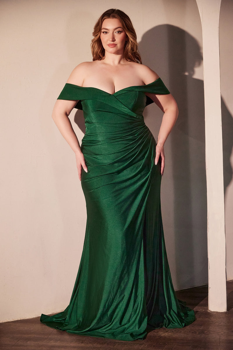 Ladivine by Cinderella Divine CD790C_HUNTER-GREEN_FRONT