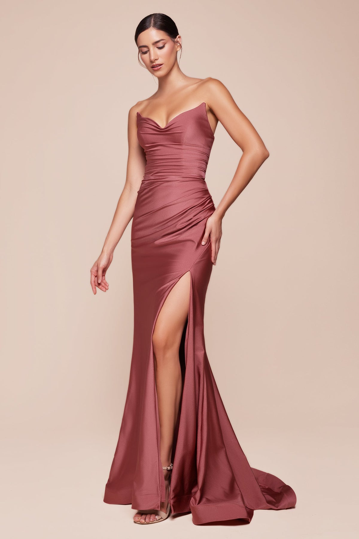 Ladivine by Cinderella Divine CD791_SIENNA-ROSE_FRONT