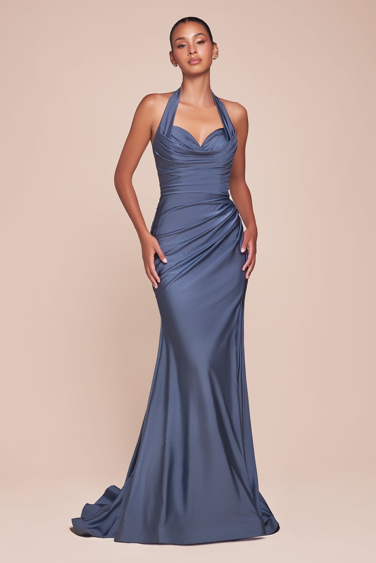 Ladivine by Cinderella Divine CD796_SMOKY-BLUE_FRONT