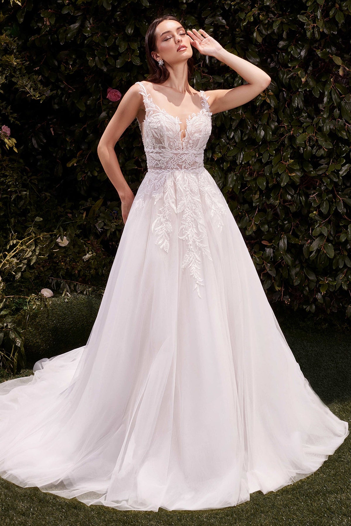 Ladivine by Cinderella Divine CDS511W_OFF_WHITE_FRONT