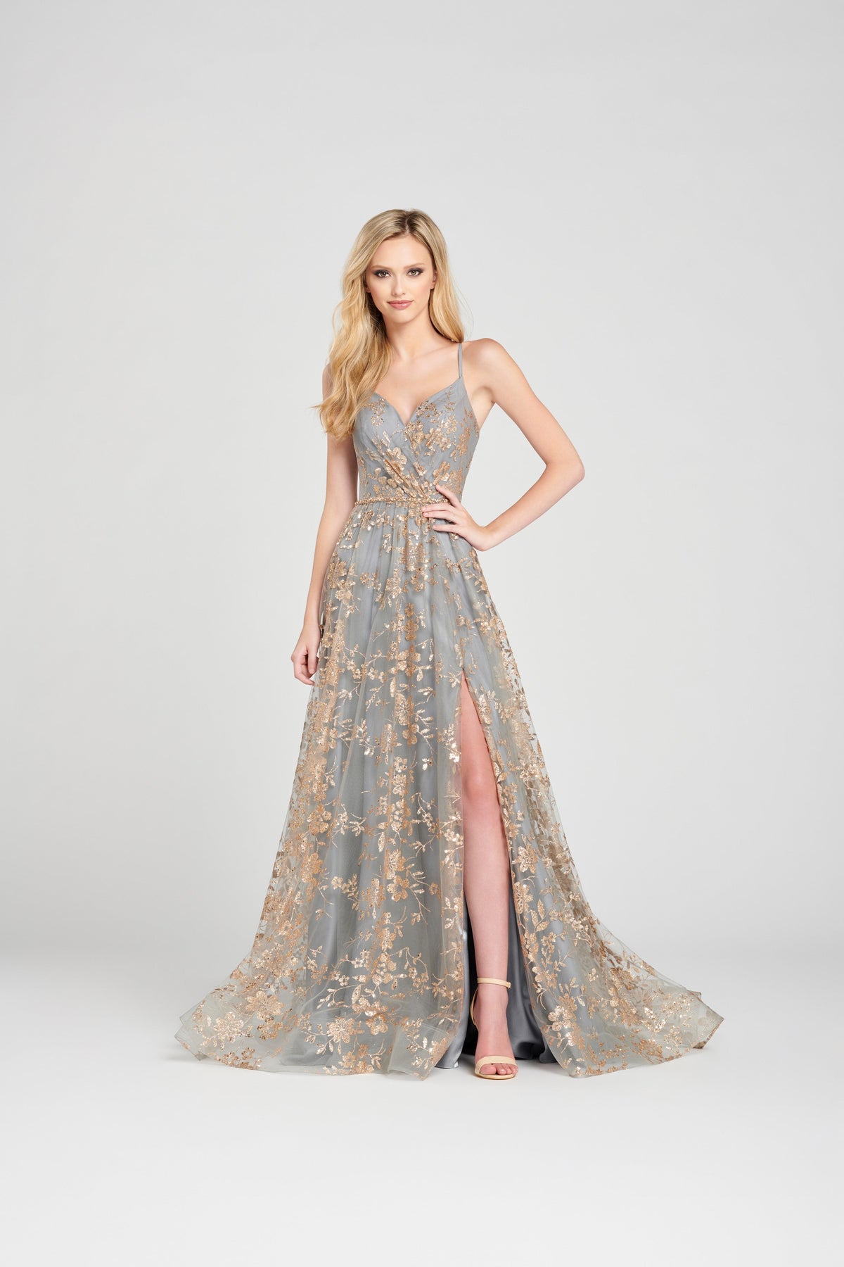 Colette by Daphne CL12006_GOLD_PEWTER_FRONT