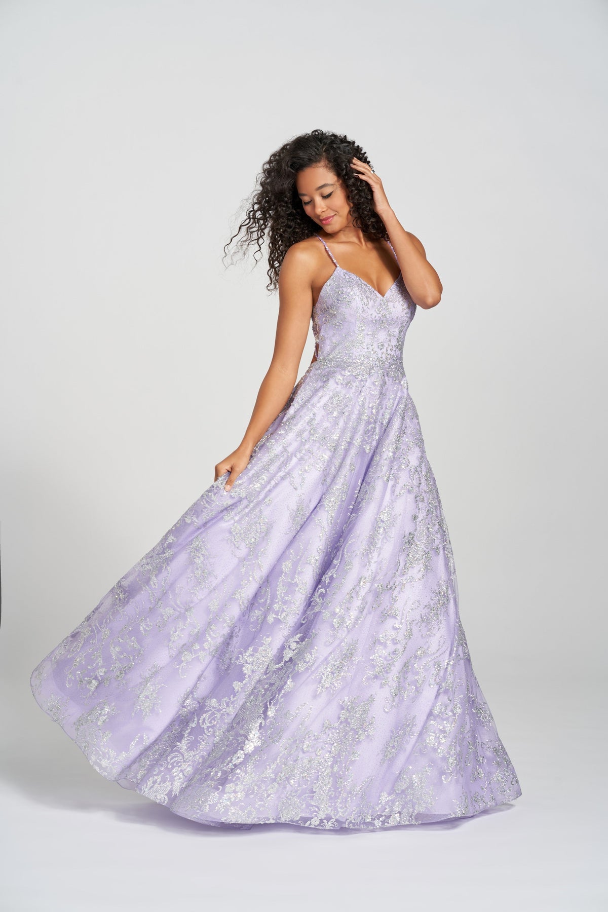 Colette by Daphne CL12201_VIOLET_SILVER_FRONT