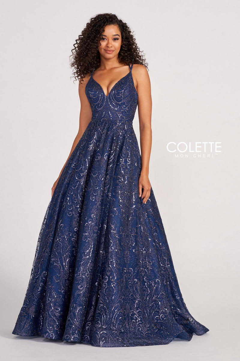 Colette by Daphne CL2030-navy-blue-f-d