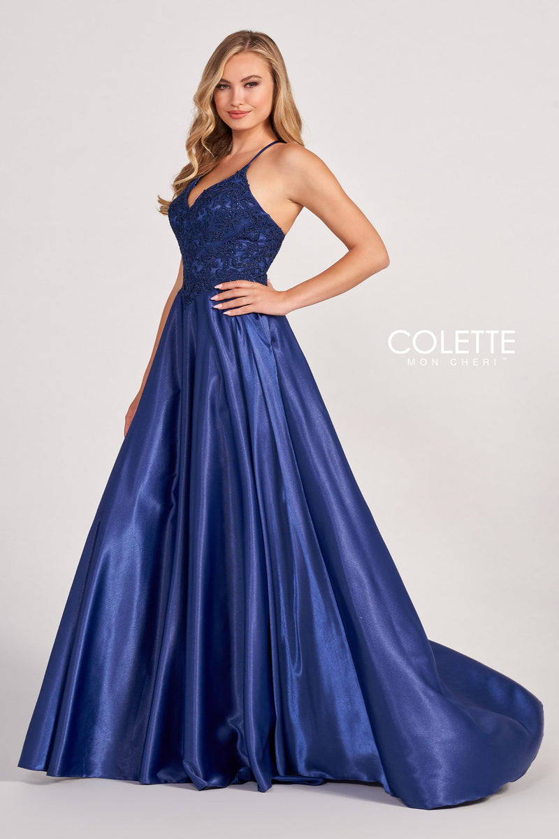 Colette by Daphne CL2033-navy-blue-f