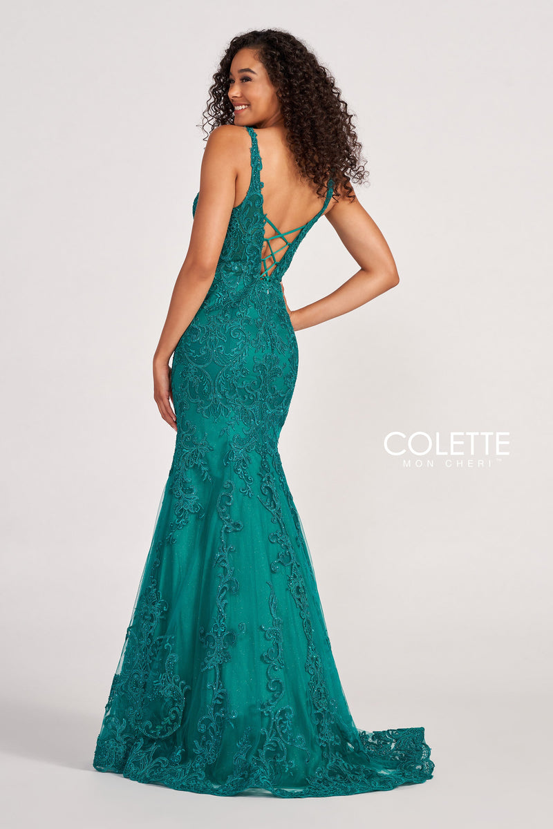 Colette by Daphne CL2036-emerald-b